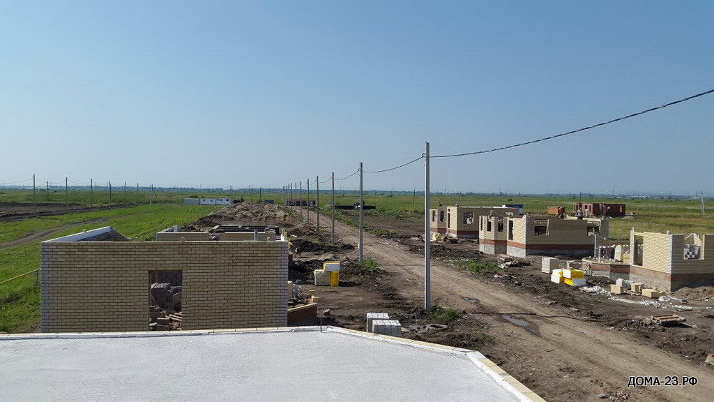 Начало строительства нового коттеджного поселка АДМИРАЛТЕЙСКИЙ
