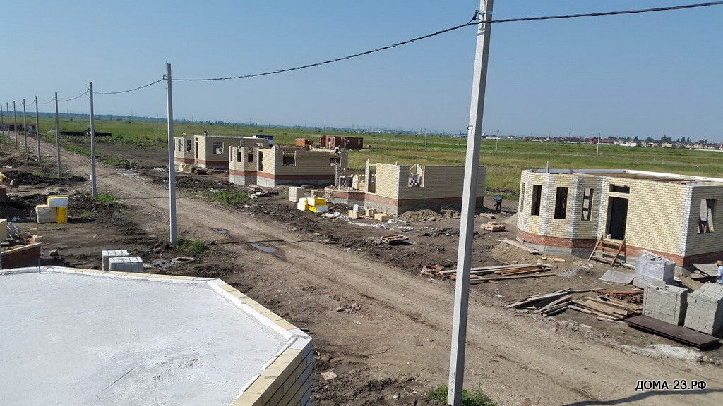 Начало строительства нового коттеджного поселка АДМИРАЛТЕЙСКИЙ